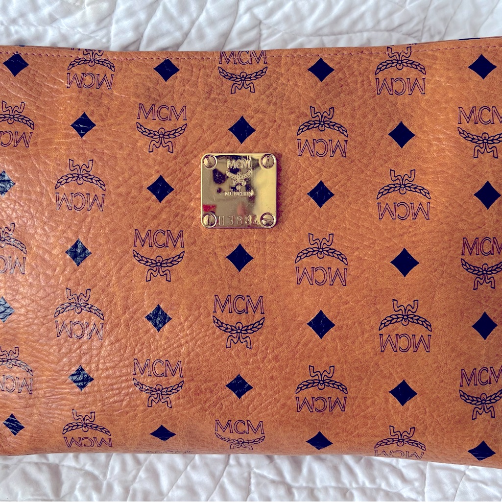 Authentic Mcm Pouch